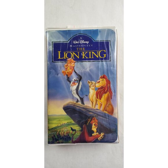 The Lion King VHS Tape 1995 - Walt Disney Masterpiece Collection - Picture 1 of 7
